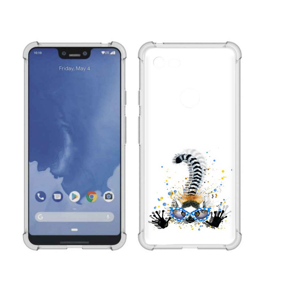 

Чехол MyPads Tocco для Google Pixel 3 XL лямур, Прозрачный, Tocco