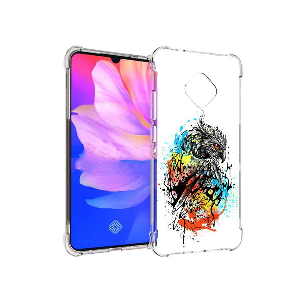 

Чехол MyPads Tocco для Vivo V17 Творческая сова (PT147343.378.170), Прозрачный, Tocco