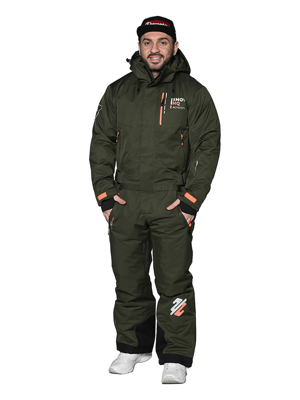 

Горнолыжный комбинезон мужской SNOW HEADQUARTER A-89031 Хаки 54, Зеленый, A-89031