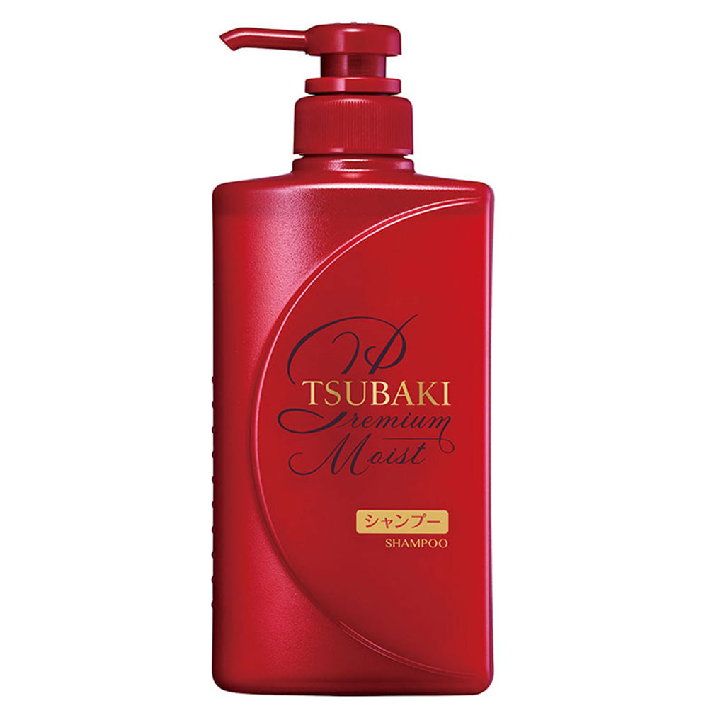 Увлажняющий шампунь для волос Shiseido Tsubaki Premium Moist Shampoo 490 мл shiseido прозрачный блеск для губ crystal gel gloss