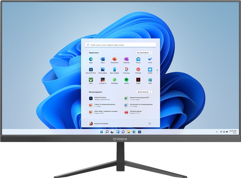 

Моноблок IRBIS MB2383 Breeze AiO черный (MB2383)
