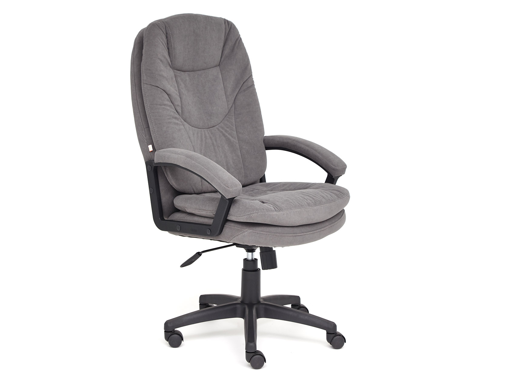 фото Кресло руководителя comfort lt серый, флок tetchair