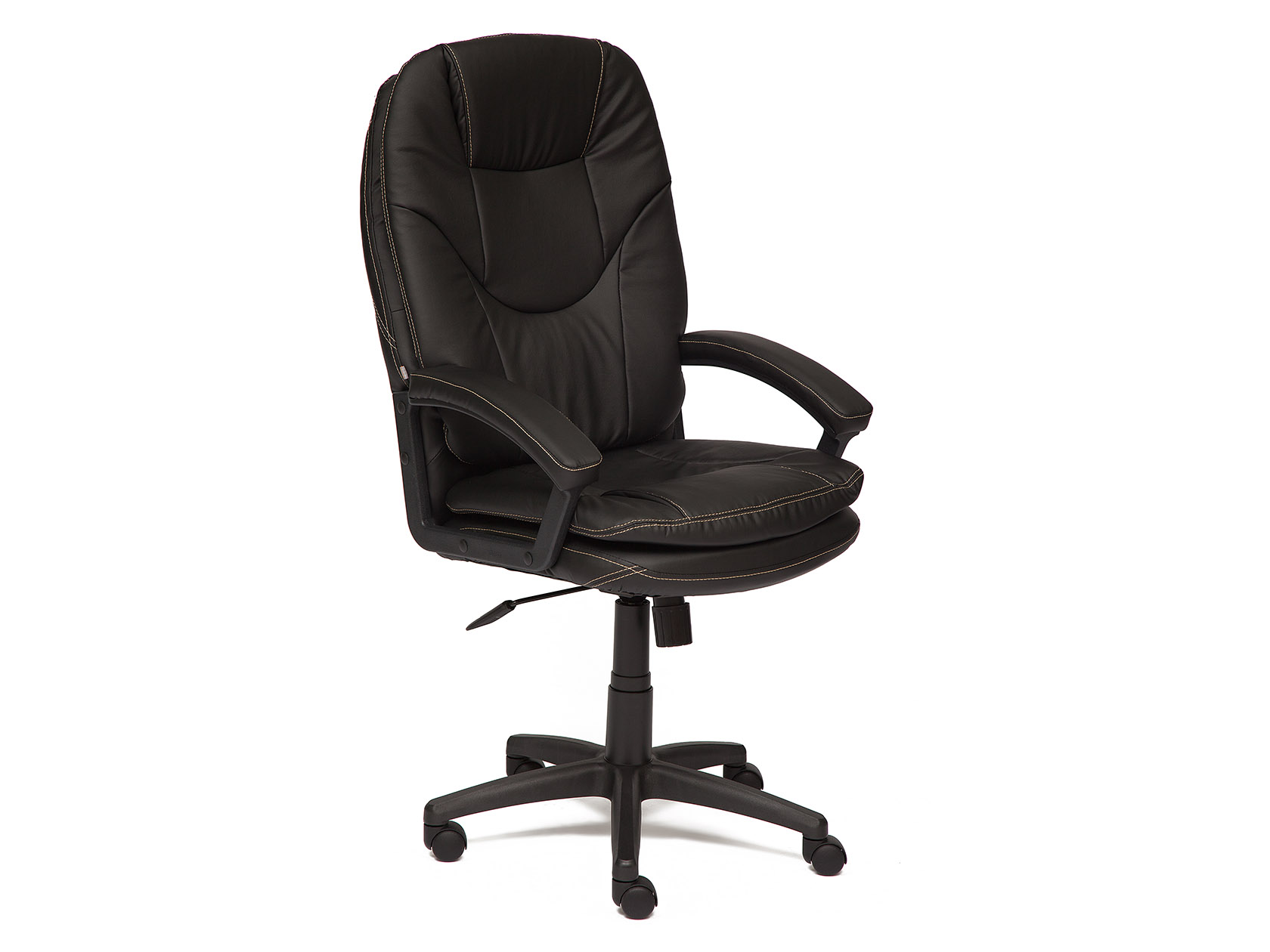 фото Кресло руководителя comfort lt иск. кожа черная pu c36-6 tetchair