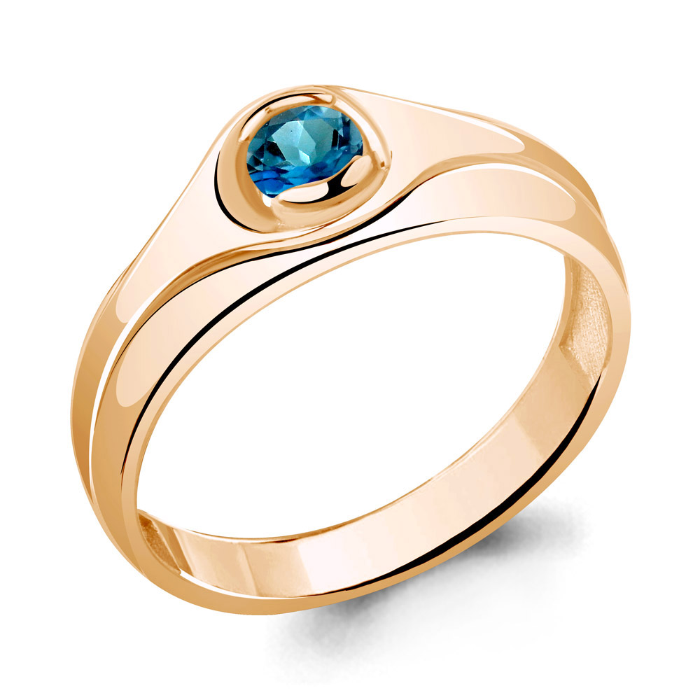 

Кольцо из серебра с топазом Aquamarine Aquamarine 6952308_925_з р, 6952308_925_з