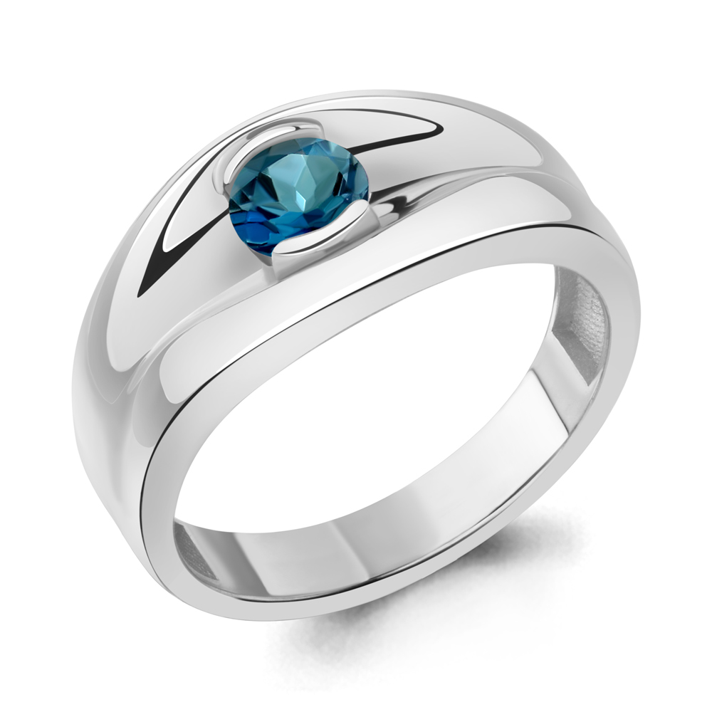 

Кольцо из серебра с топазом Aquamarine Aquamarine 6952208_925_р р, 6952208_925_р