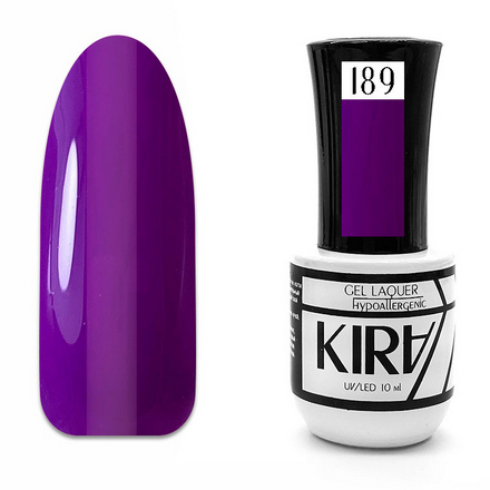 фото Гель-лак kira, №189