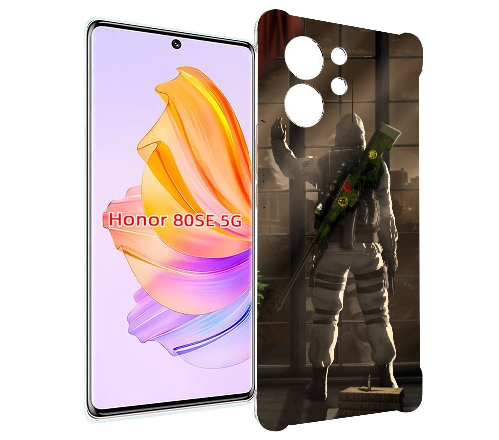 

Чехол MyPads Контр-Страйк-в-дыму для Honor 80 SE, Прозрачный, Tocco