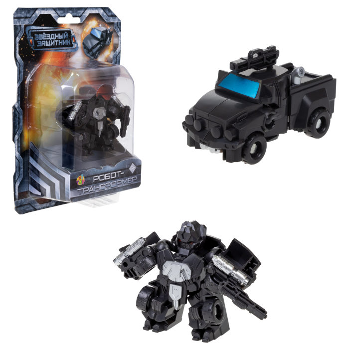 Робот-трансформер 1toy Звёздный защитник Пикап, блистер робот трансформер 1toy transcar mini