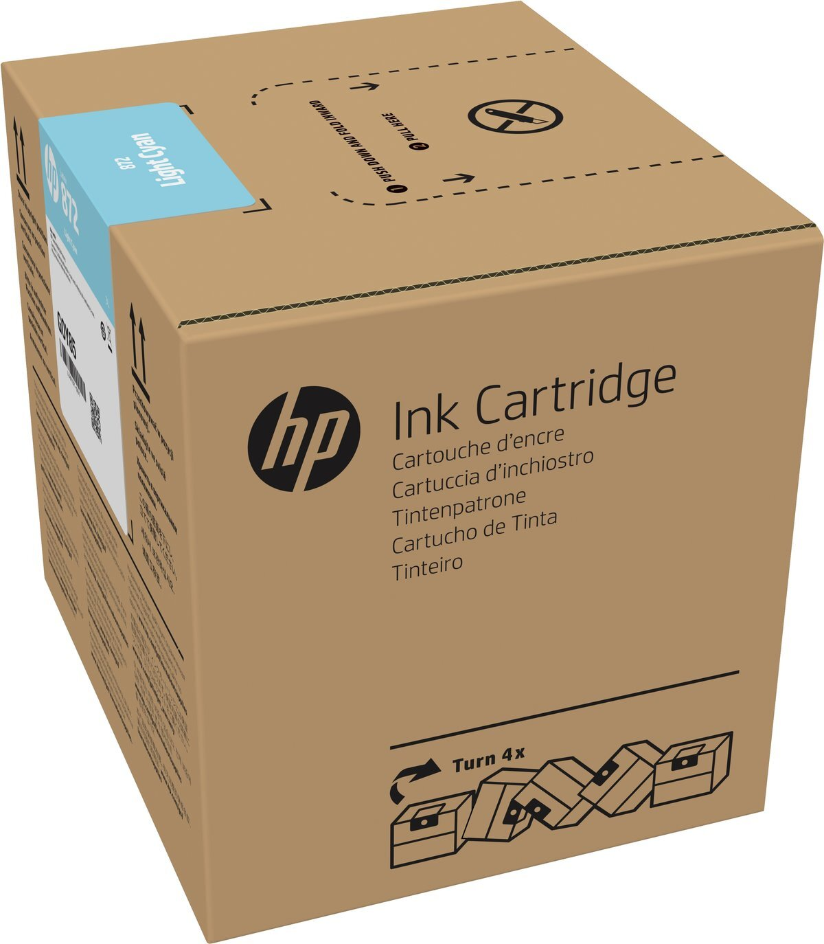 

Картридж HP 872 Blue, Голубой, 872