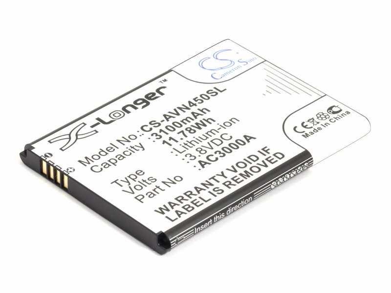 

Аккумулятор для телефона Archos 45 Neon AC3000A, AC3000B