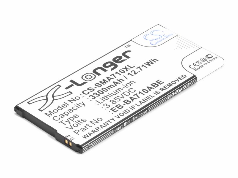 

Аккумулятор для Samsung Galaxy A7 SM-A710F EB-BA710ABE 3300mAh