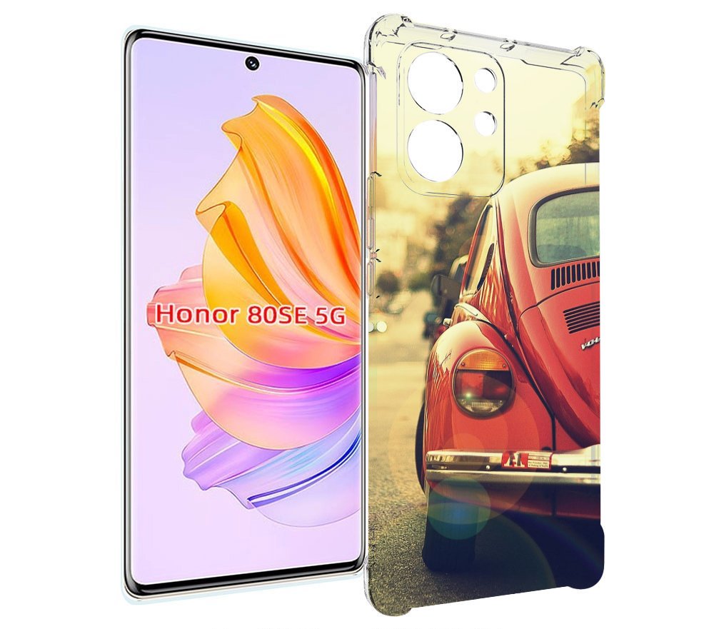 

Чехол MyPads Жук для Honor 80 SE, Прозрачный, Tocco