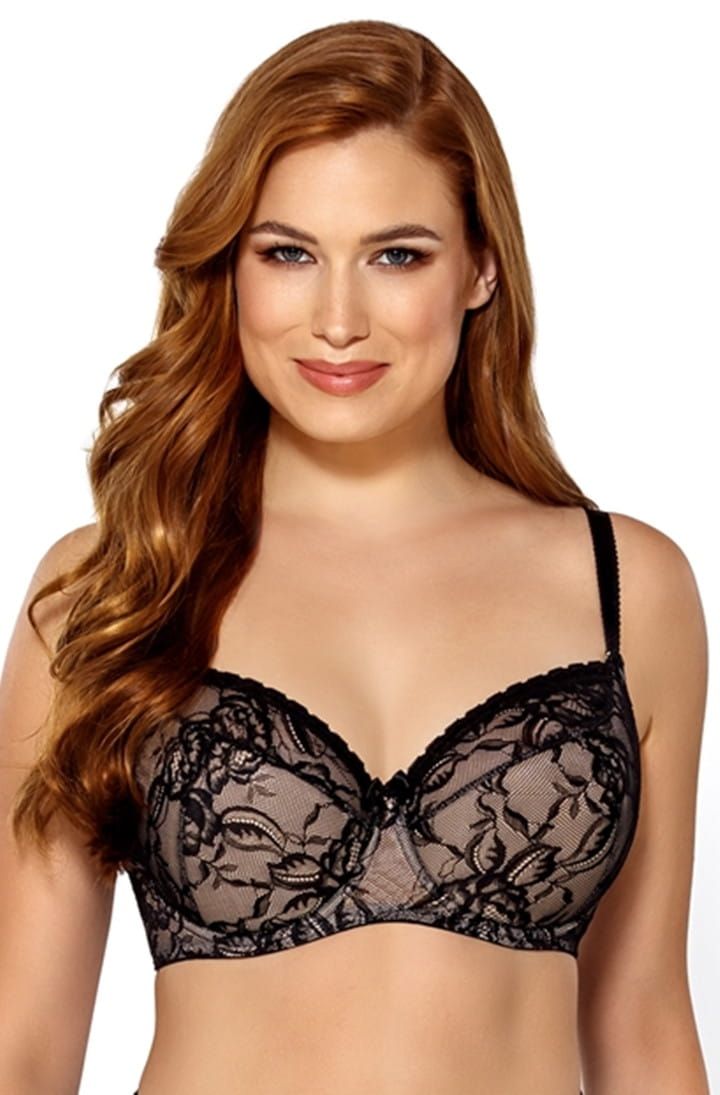 

Бюстгальтер женский Nipplex Tatiana PU черный 85E, Tatiana PU