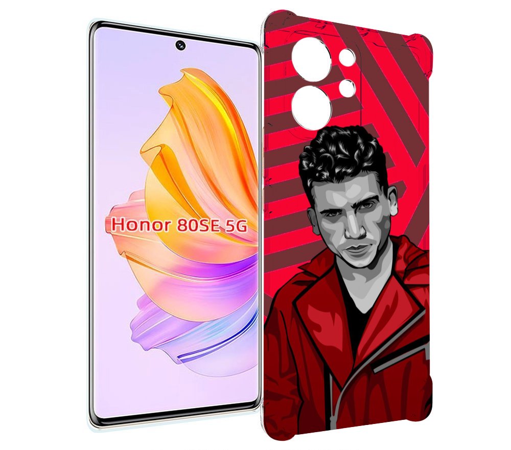 

Чехол MyPads Денвер-бумажный-дом для Honor 80 SE, Прозрачный, Tocco