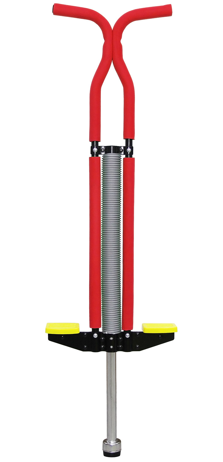 Тренажер-кузнечик Pogo Stick Maxi до 50 кг Street Hit Красный