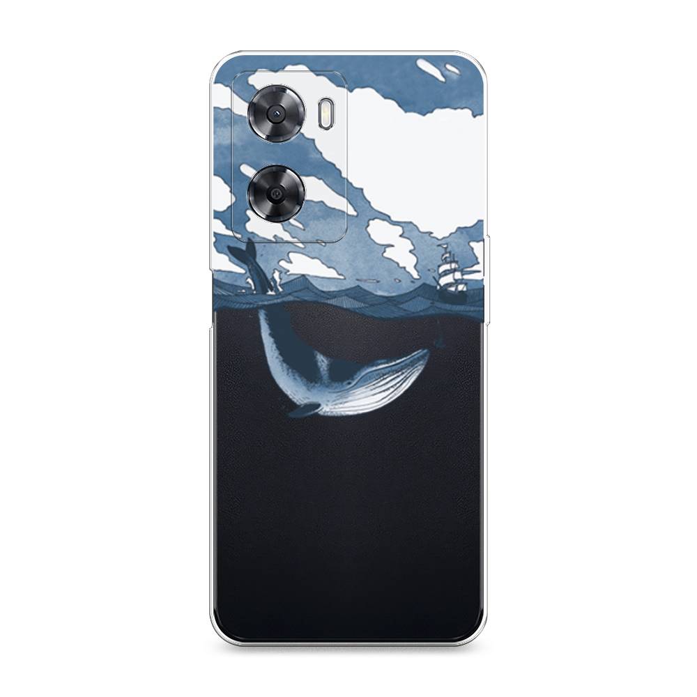 

Чехол на Oppo A57 4G "Большой кит", Синий, 2511850-1