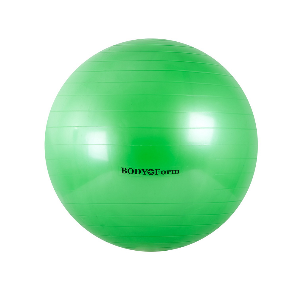 фото Мяч гимнастический bf-gb01ab (22") 55 см. "антивзрыв" зеленый body form