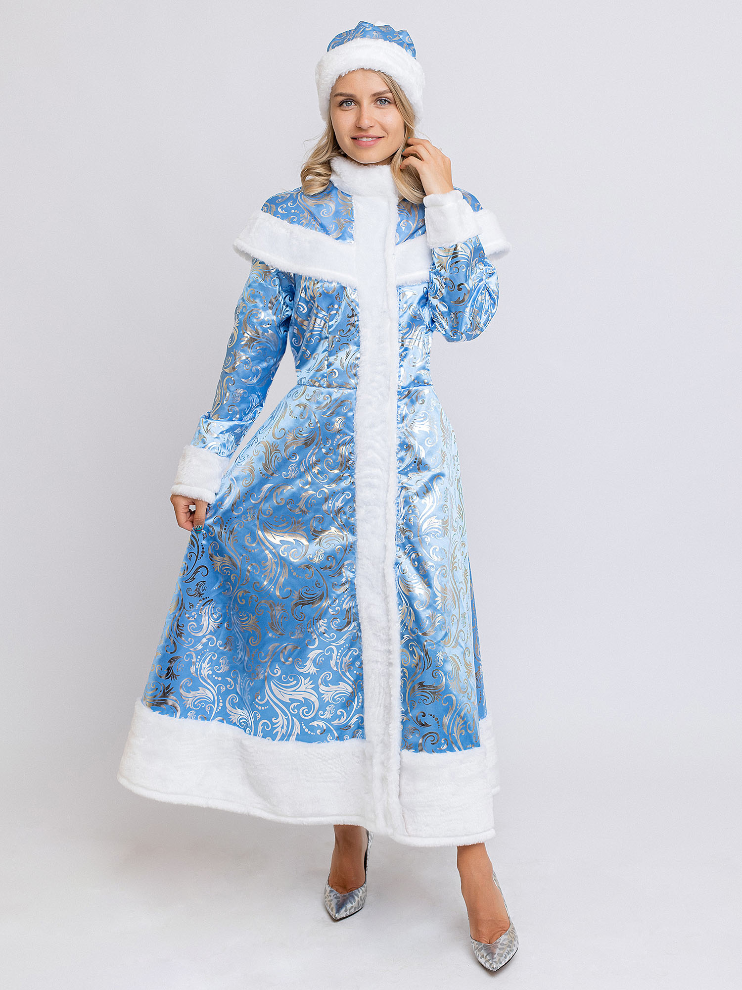 

Карнавальный костюм Batik 3029 к-22 Снегурочка Арина, мультиколор, 164, 3029 к-22