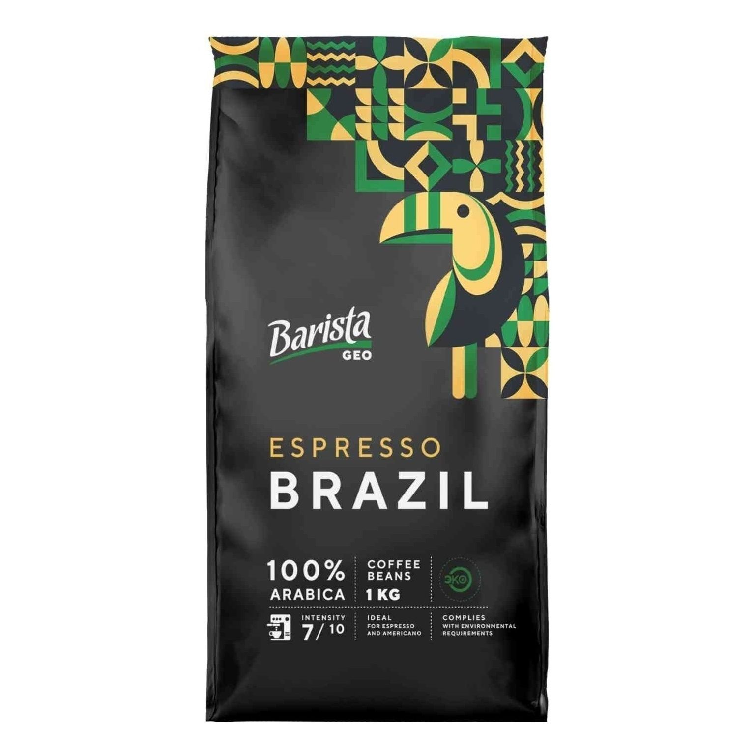 Кофе Barista Geo Brazil в зернах 1 кг