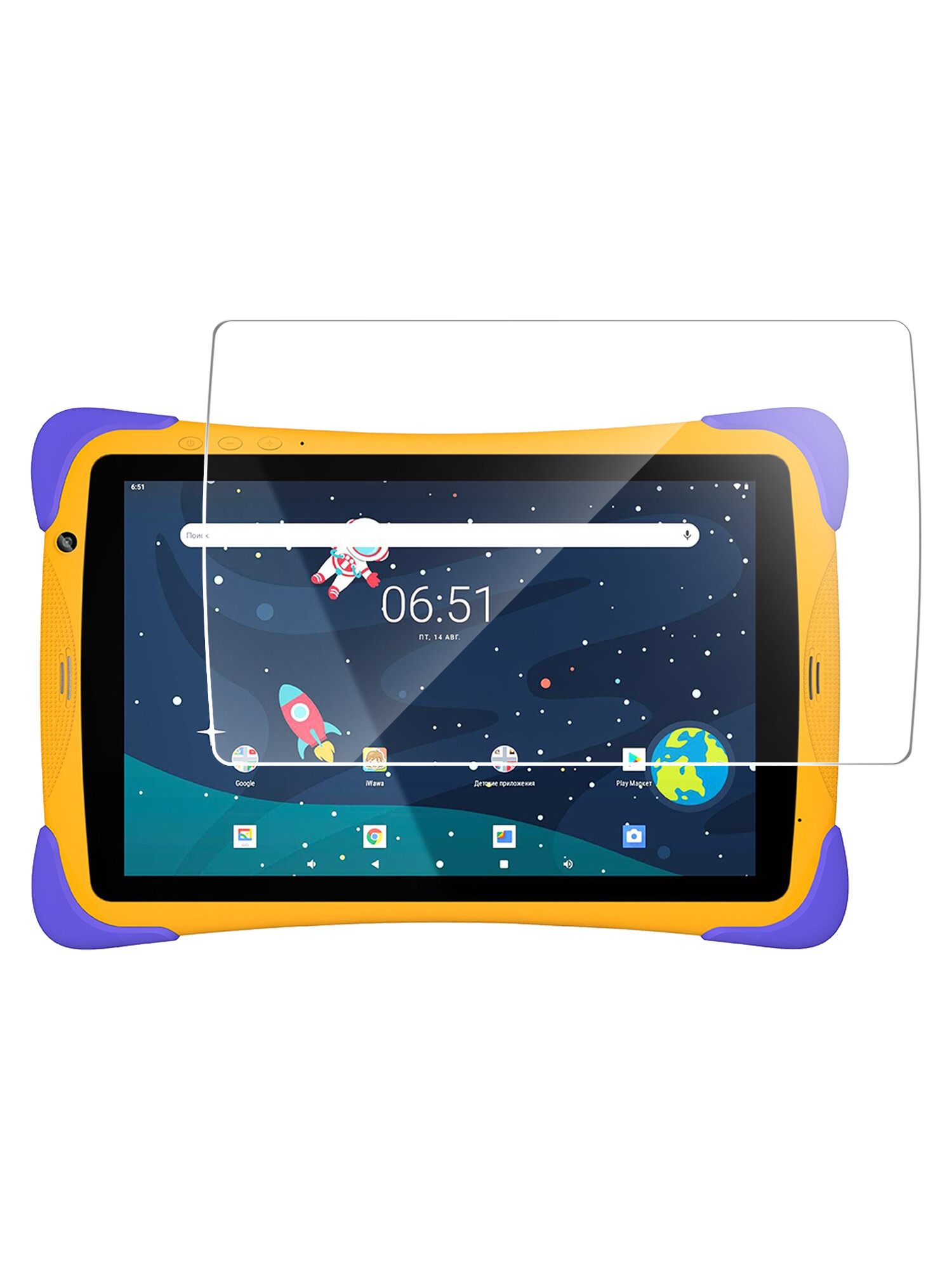 Защитное стекло Brozo для Prestigio SmartKids UP PMT3104 91913 79000₽