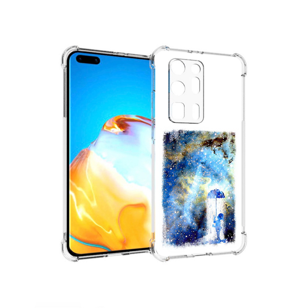 

Чехол MyPads Tocco для Huawei P40 Pro+ мальчик в небе, Прозрачный, Tocco