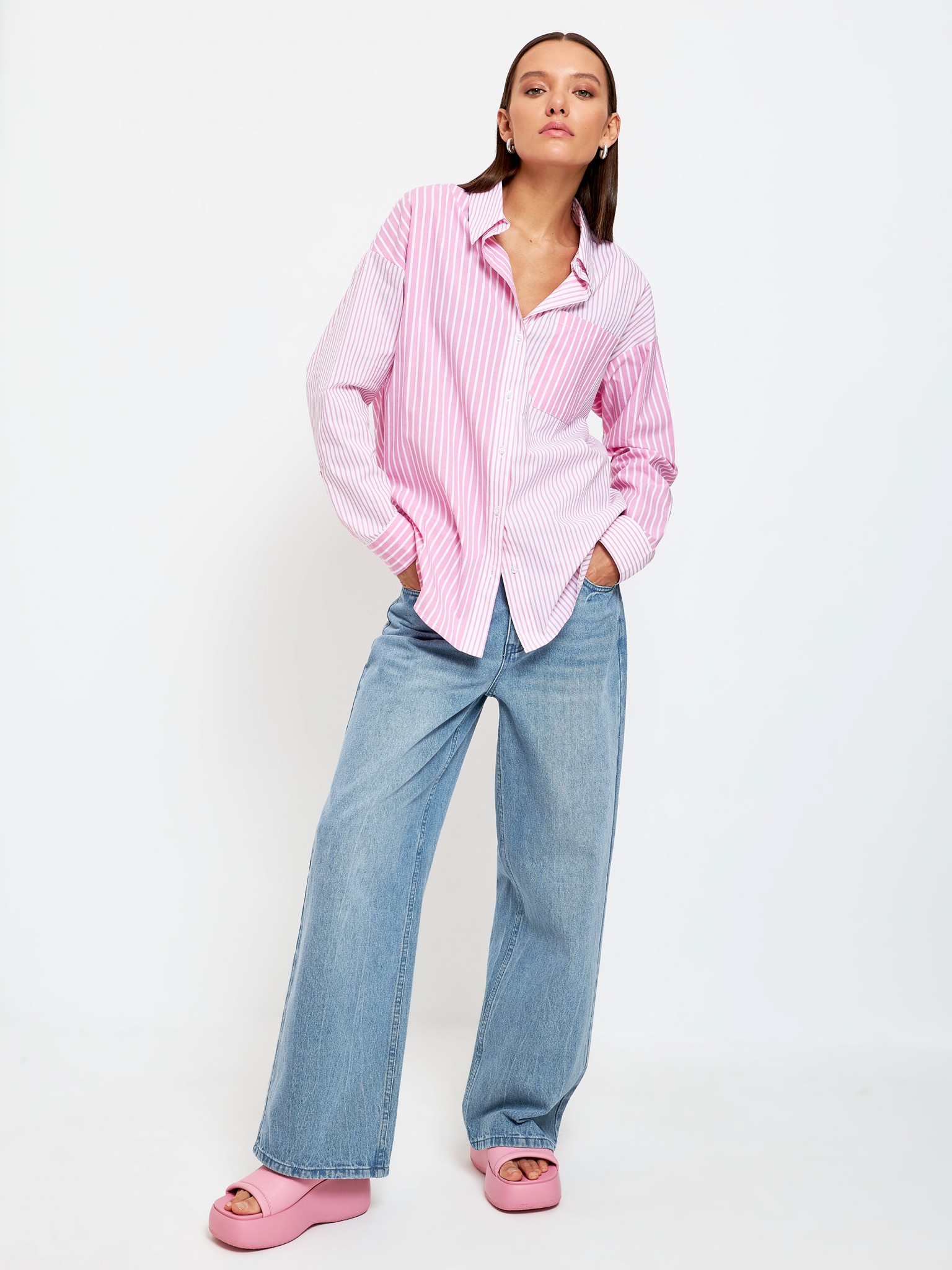 Рубашка женская Concept Club 10200260532 розовая L