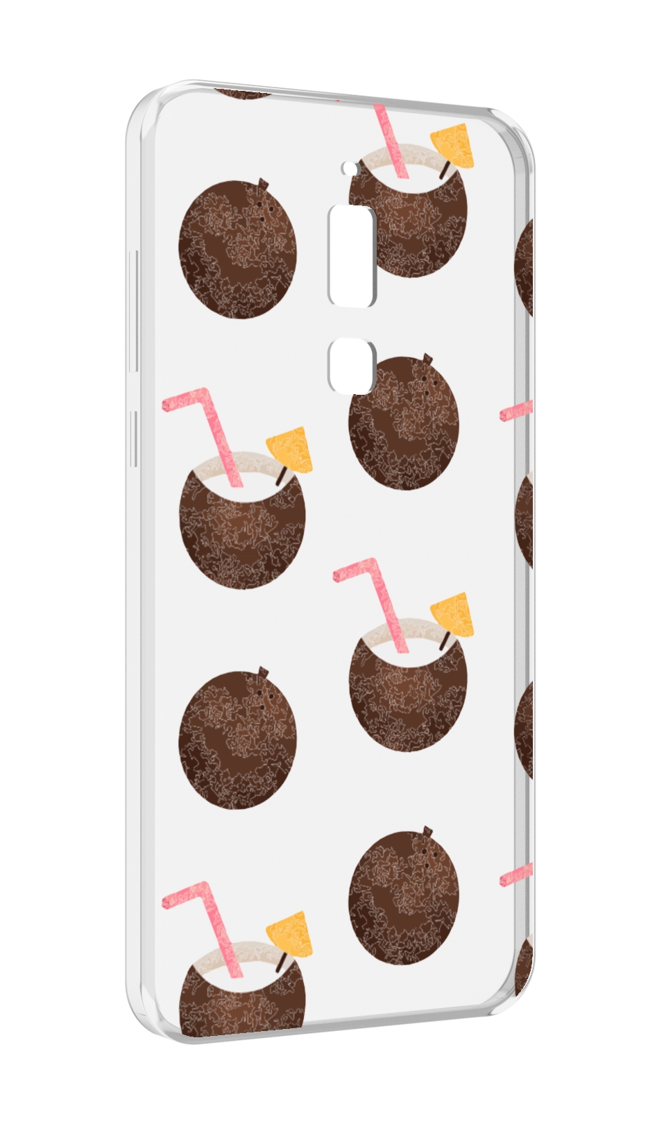 

Чехол MyPads кокосики для Meizu M6T, Прозрачный, Tocco