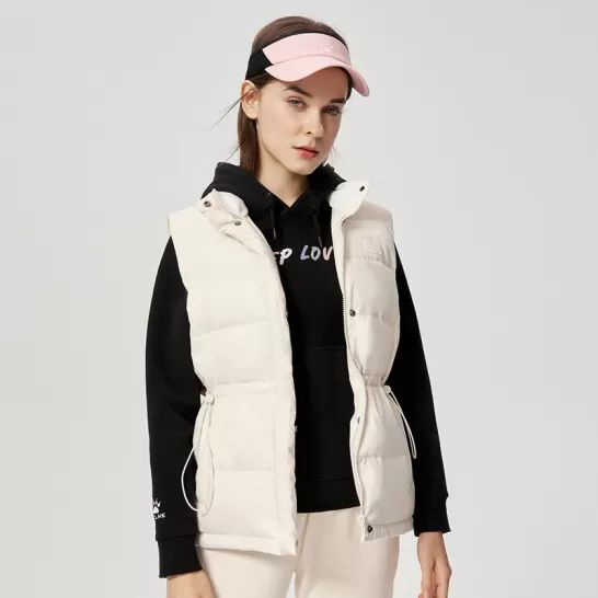 

Утепленный жилет женский KELME 6147MJ2002-102 бежевый L, 6147MJ2002-102