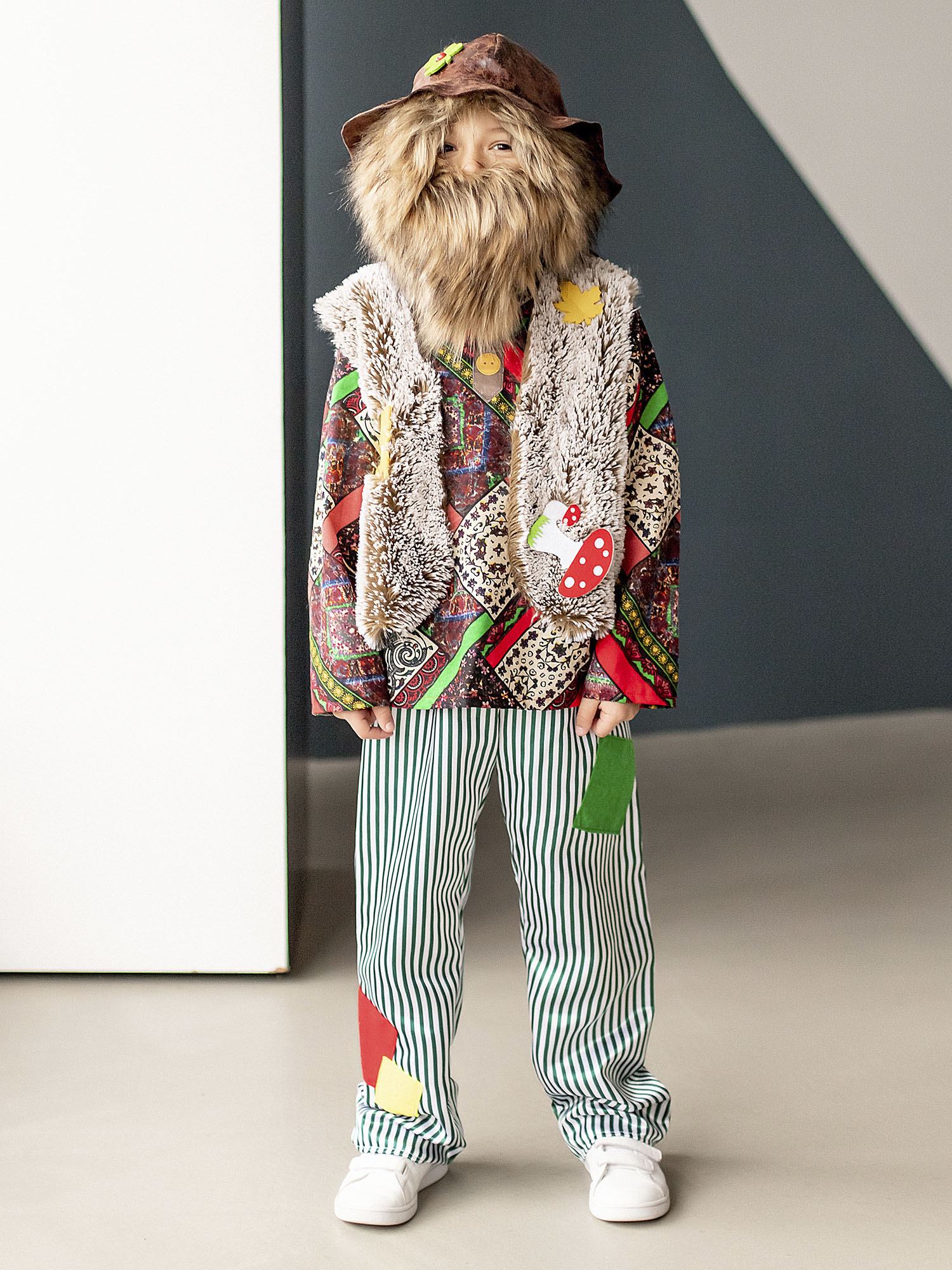 

Карнавальный костюм Batik Леший 1075 к-22 мультиколор, 134, Разноцветный, 1075 к-22