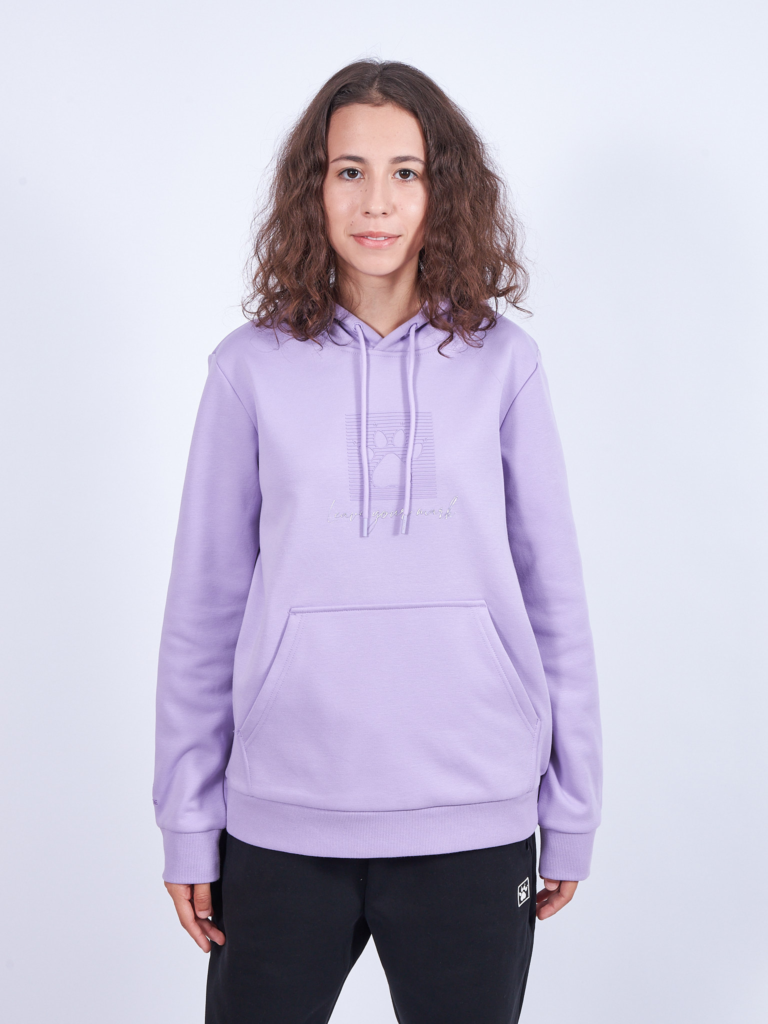 

Худи женское KELME 6147TT2007-500 фиолетовое XL, 6147TT2007-500
