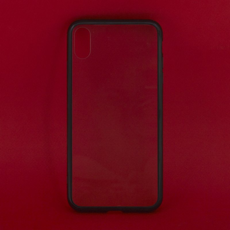 фото Чехол "lp" для iphone xs max "glass case" черный liberty project