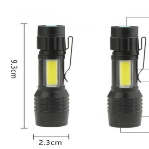 

Фонарик YYC-535-T6 с USB кабелем от GadFamily, Черный
