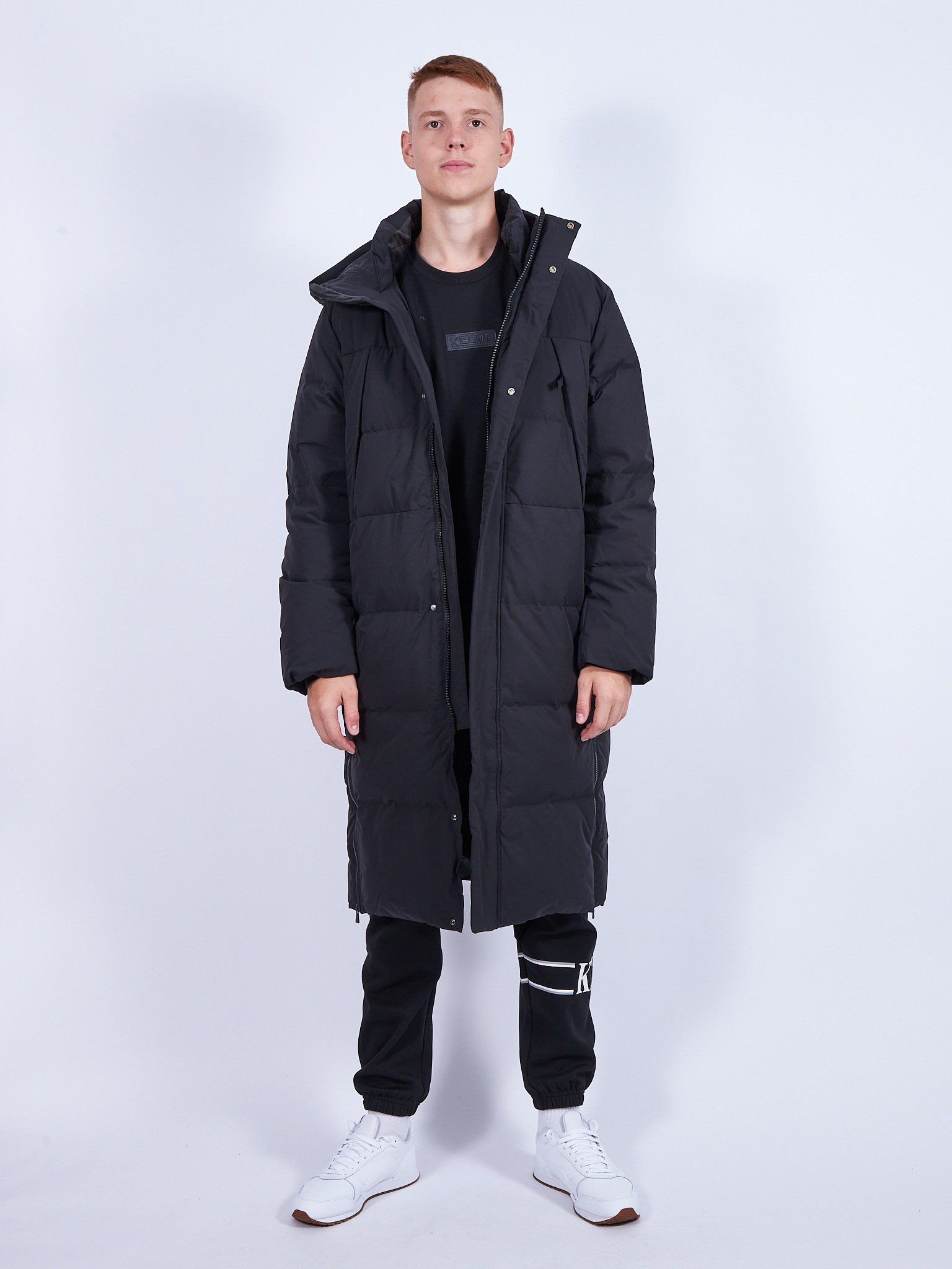 

Пуховик мужской KELME 6147YR1006-000 черный M, 6147YR1006-000