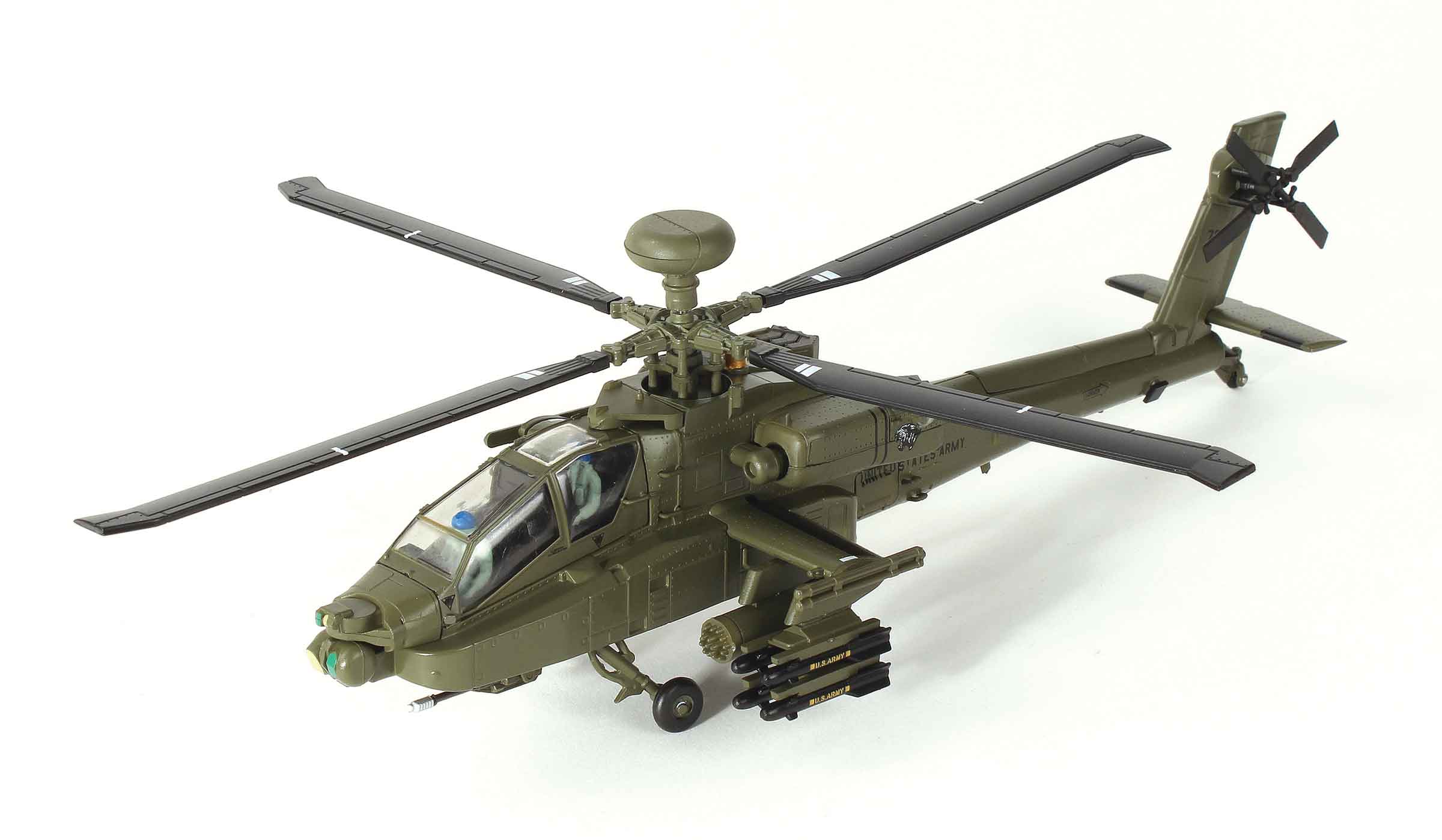 

Сборная модель Hasegawa 00436 Вертолет AH-64A Apache