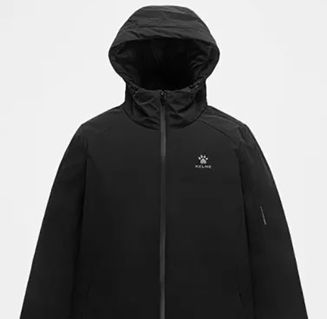 

Пуховик мужской KELME 6147YR1008-000 черный L, 6147YR1008-000