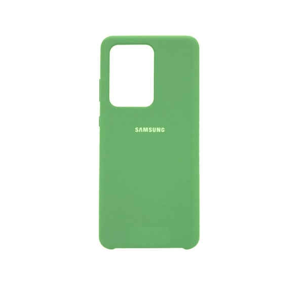 Чехол Samsung Note 20 Silicone Cover зеленый