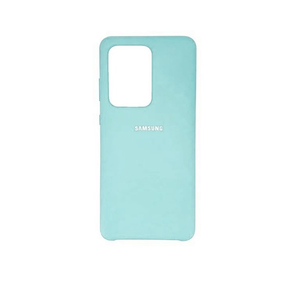 фото Чехол samsung note 20 silicone cover светло-голубой nobrand