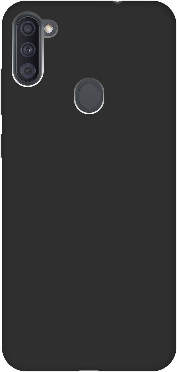 

Матовый чехол на Samsung Galaxy A11/M11 черный, 117