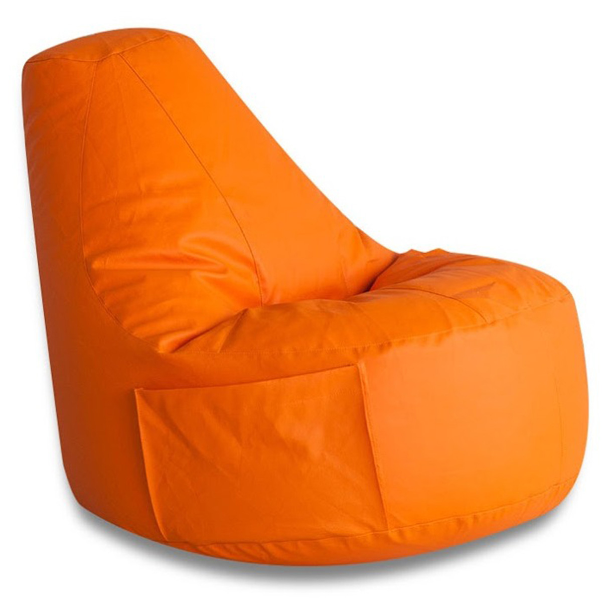 фото Кресло-мешок конфетти orange (экокожа) dreambag