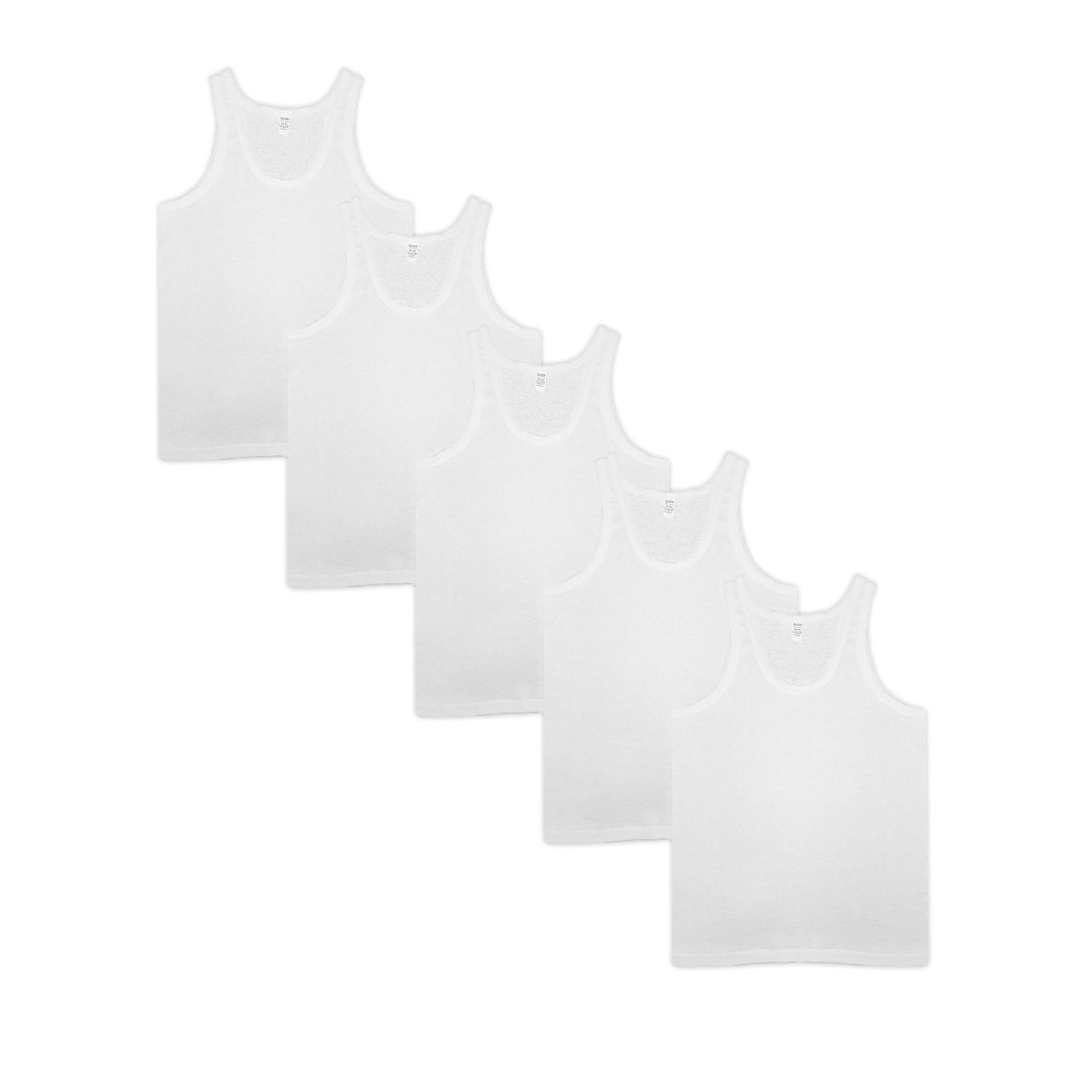 

Комплект маек мужских QUTEX 23470 белых 54-56 RU, 23470