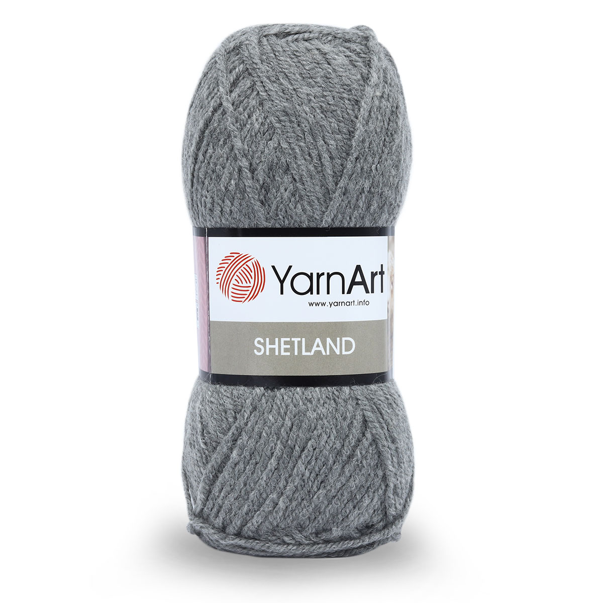 

Пряжа YarnArt 'Shetland', 100 г, 220 м (шерсть, акрил) (530 серый), 5 мотков