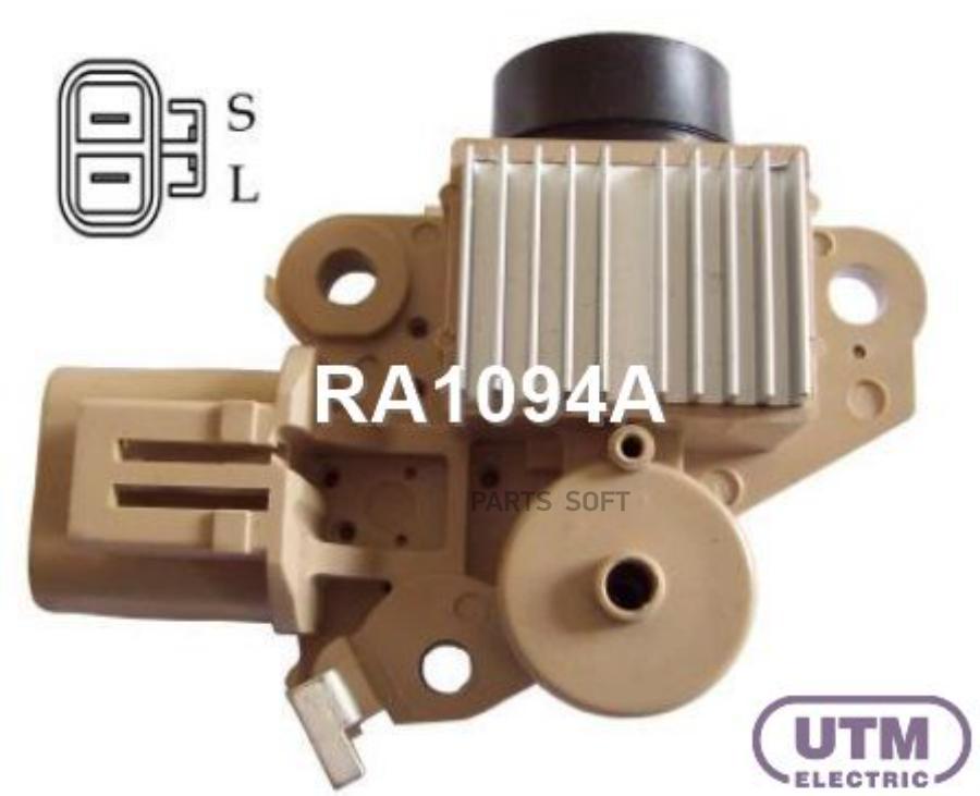 

UTM RA1094A Регулятор генератора HYUNDAI Coupe 2.7 V6 G6BA-G 2002-HYUNDAISanta Fe 2.7 V6 4