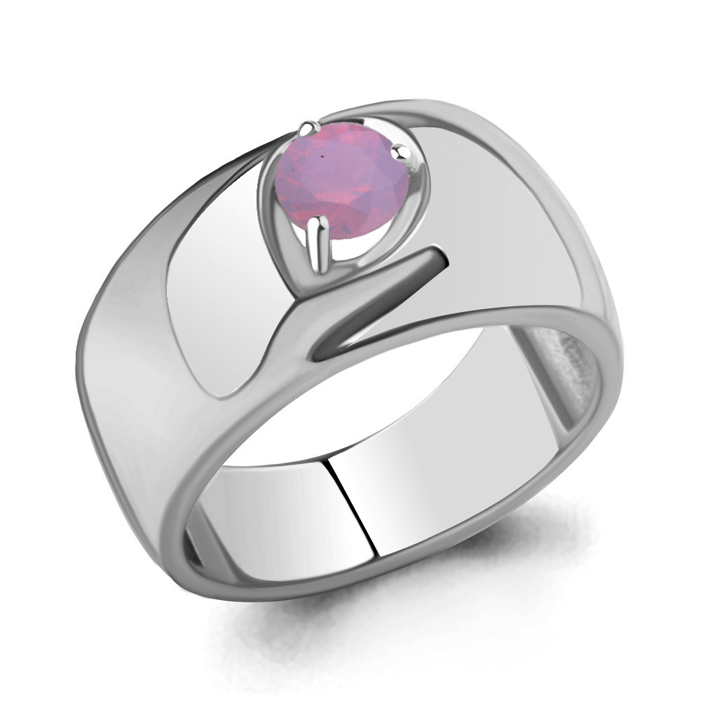 

Кольцо из серебра с опалом искусственным Aquamarine Aquamarine 69521606_925_р р, 69521606_925_р