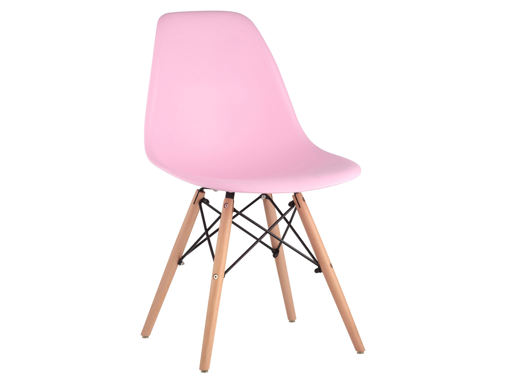 фото Стул eames wood розовый, 1 стул stool group
