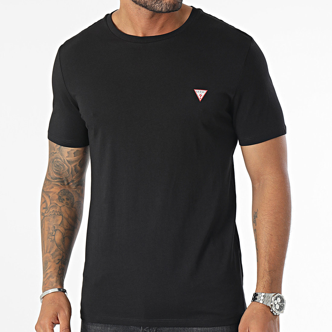 

Футболка мужская Guess M2YI36I3Z14 черная L, Черный, M2YI36I3Z14