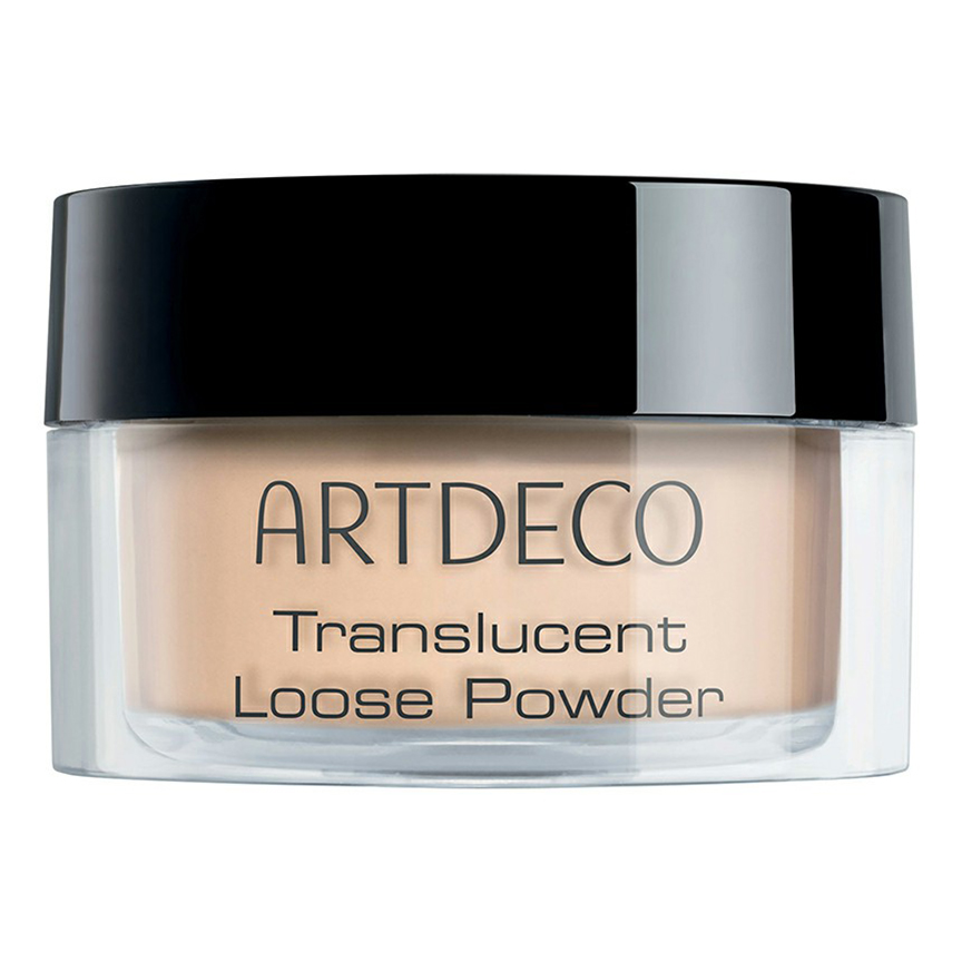 Пудра для лица Artdeco Translucent loose powder тон 02 рассыпчатая 4 г пудра artdeco рассыпчатая translucent loose powder refill сменный блок тон 05 средний 8 г