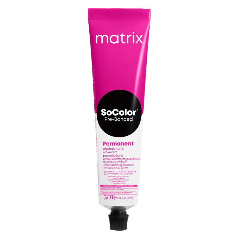 Краска Matrix SoColor Pre-Bonded 6P темный блондин жемчужный 90 мл 830₽