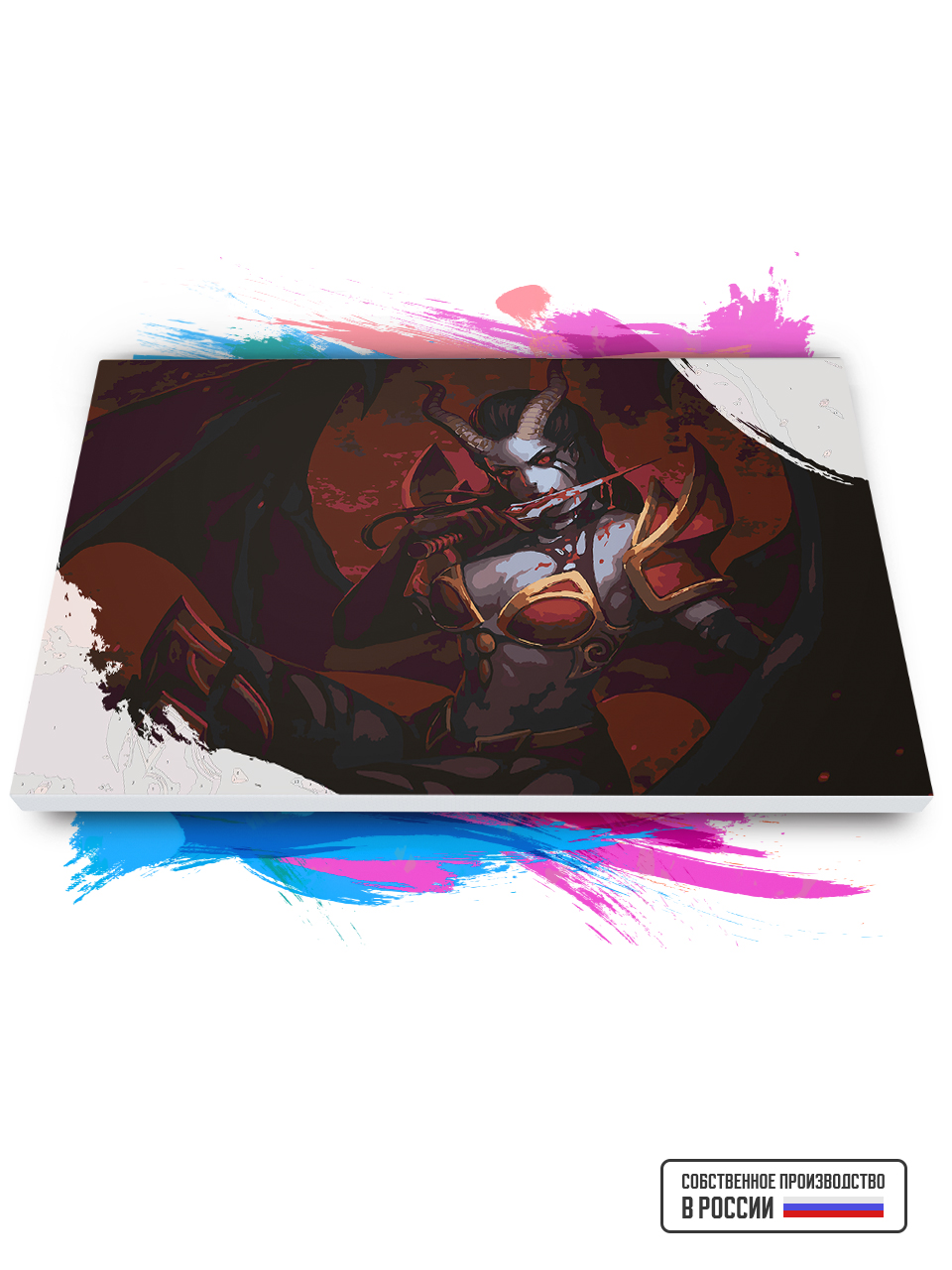 

Картина по номерам Красиво Красим на холсте Dota 2 - Queen of Pain Art 3 40 х 60 см, 78089