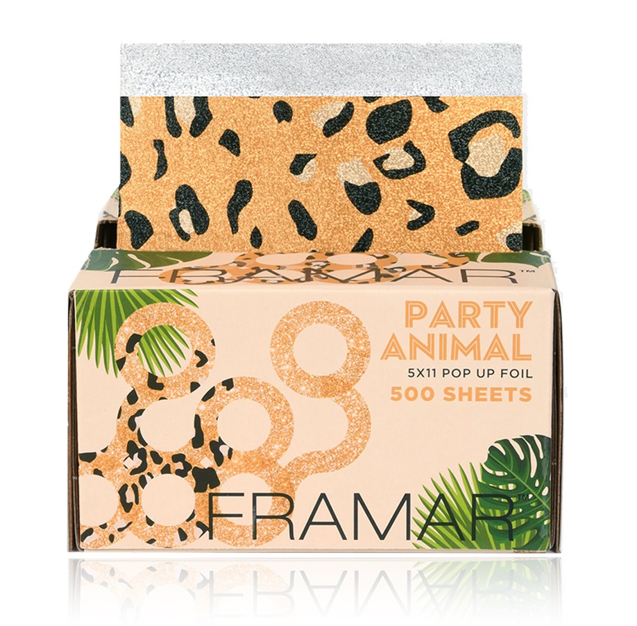 

Вытяжная фольга с тиснением 5x11 Framar Pop Ups Party Animal 500 листов, 12,5х28 см