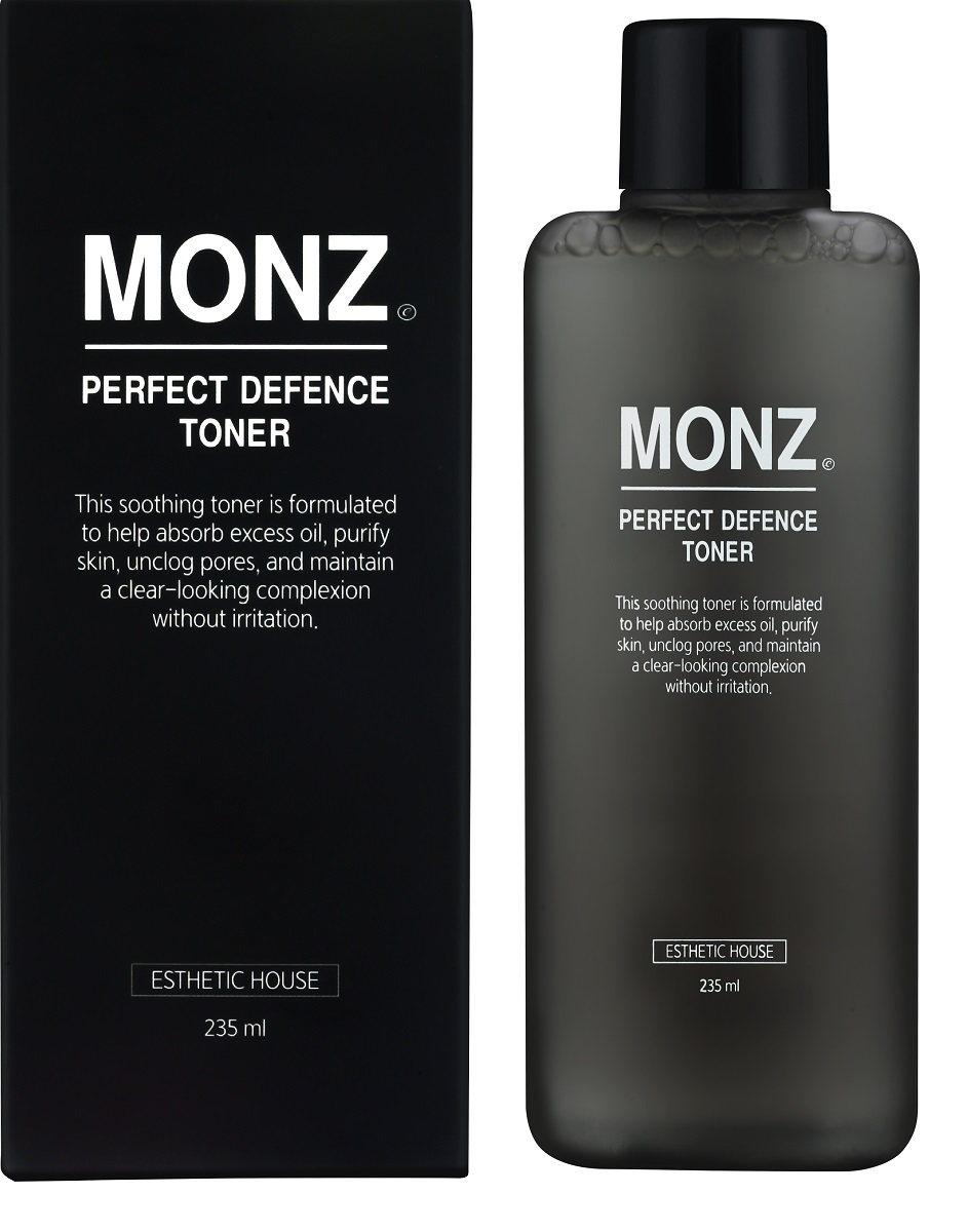 фото Тонер для лица мужской esthetic house monz perfect defence toner, 235 мл